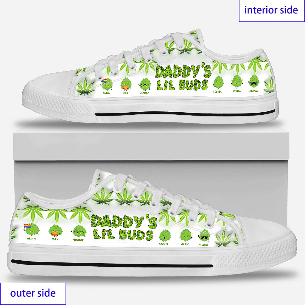 Dopest Dad Ever - Personalized Father Low Top Shoes