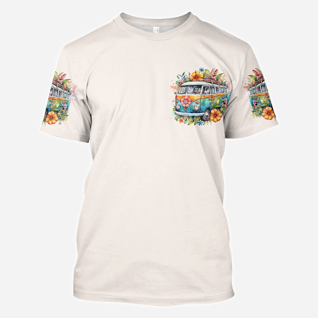 On My Way - Personalized Hippie All Over Shirt