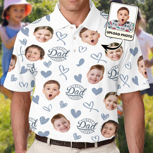 Best Dad Ever - Personalized Father Polo Shirt