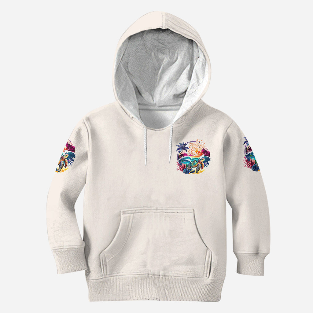 Salty Lil' Beach - Personalized Turtle All Over Shirt