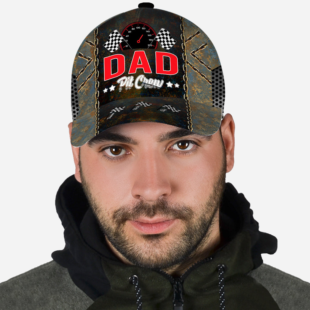 Daddy's Pit Crew Racing Flags - Personalized Racing Classic Cap