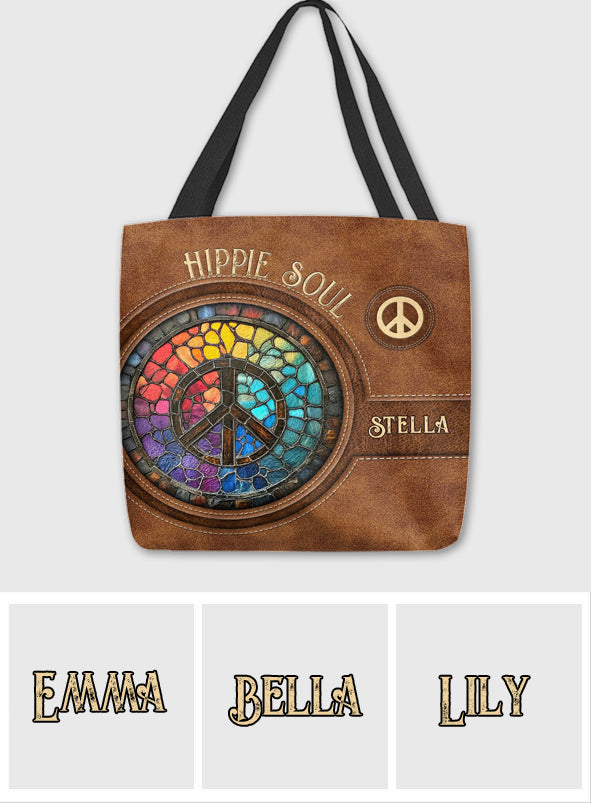 Hippie Soul - Personalized Hippie Tote Bag