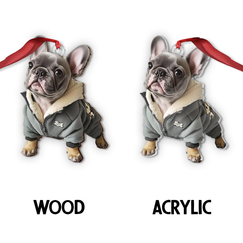 Any Photo Ornament - Personalized Dog Custom Shaped Ornament