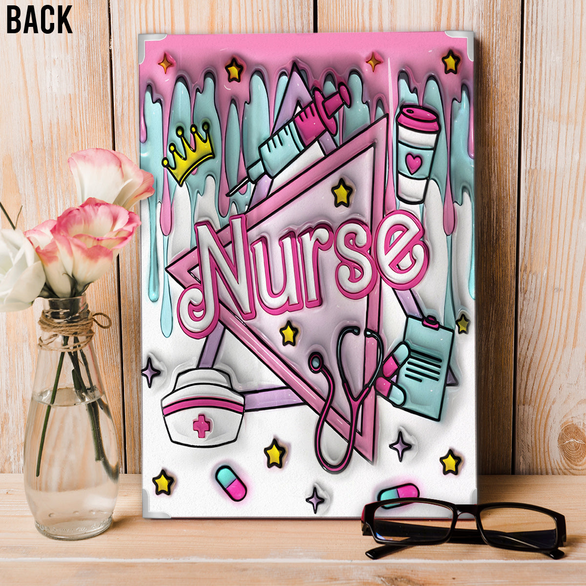 Nurse Life Pink - Personalized Nurse Clipboard