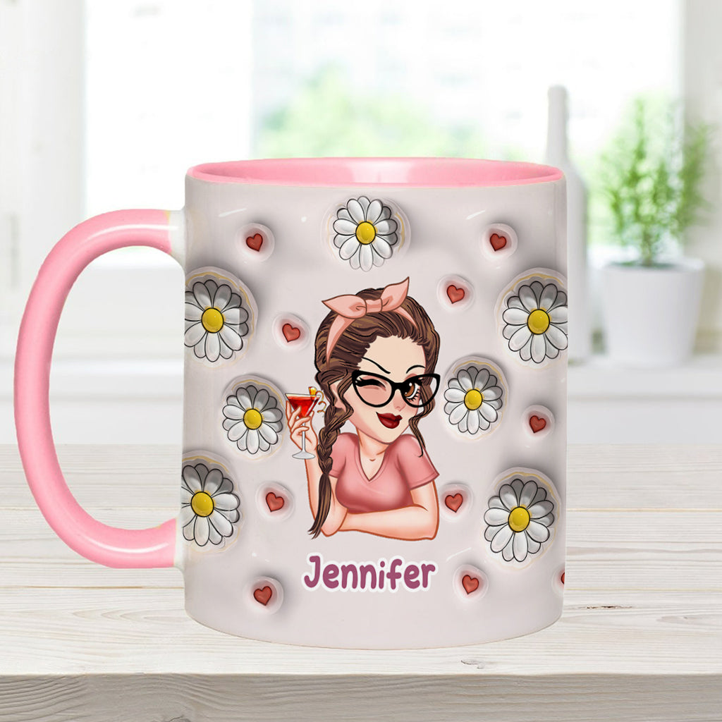 Doing My Best - Personalized Accent Mug