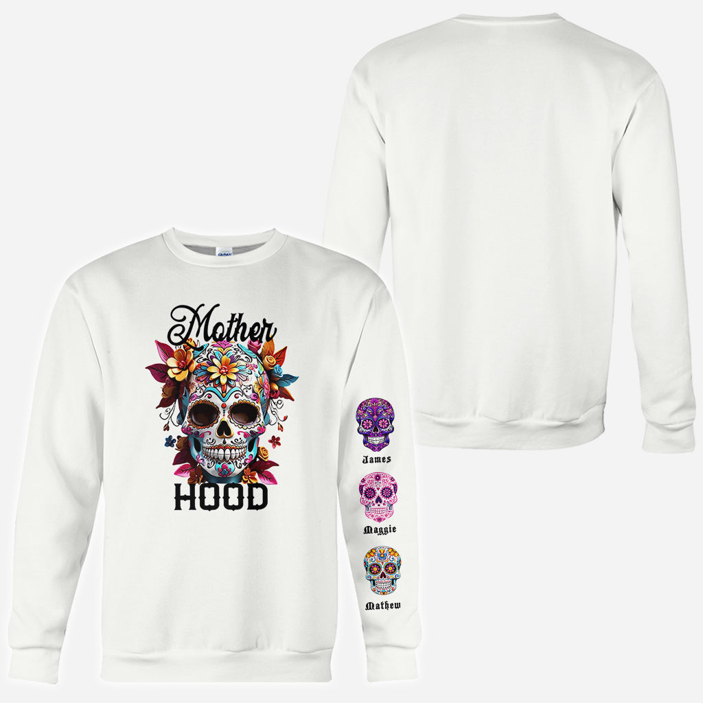 Spooky Mama - Personalized Skull All Over Shirt