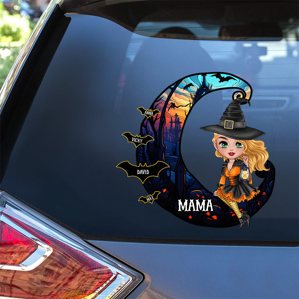 Spooky Mom - Personalized Mother Decal Full