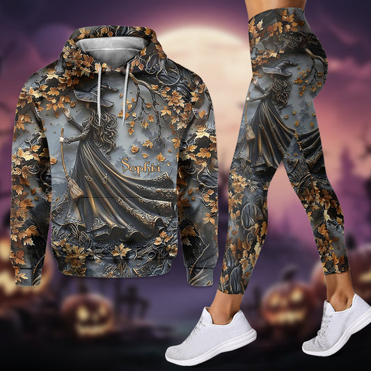 Beautiful Witch - Personalized Witch Hoodie and Leggings