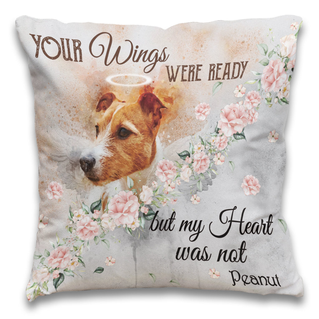 Those We Love Don't Go Away - Personalized Dog Throw Pillow