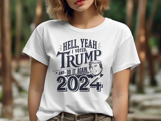Pro-Trump 2024 T-Shirt, Patriotic Political Support Tee, Vote Again Campaign Shirt, Republican T-Shirt, Election Shirt Gifts T-shirt & Hoodie