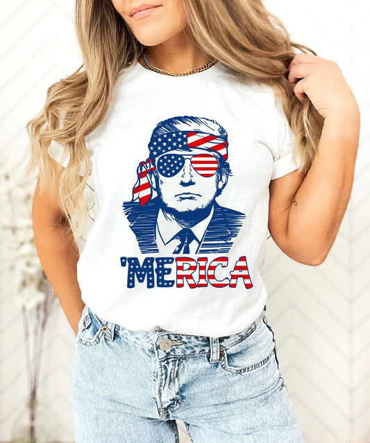 4Th Of July Shirt, Trump 'Merica Shirt, Trump Shirt, 4Th Of July Shirt, American Shirt, 4Th Of July Party, Independence Day, Patriotic Tee T-shirt & Hoodie