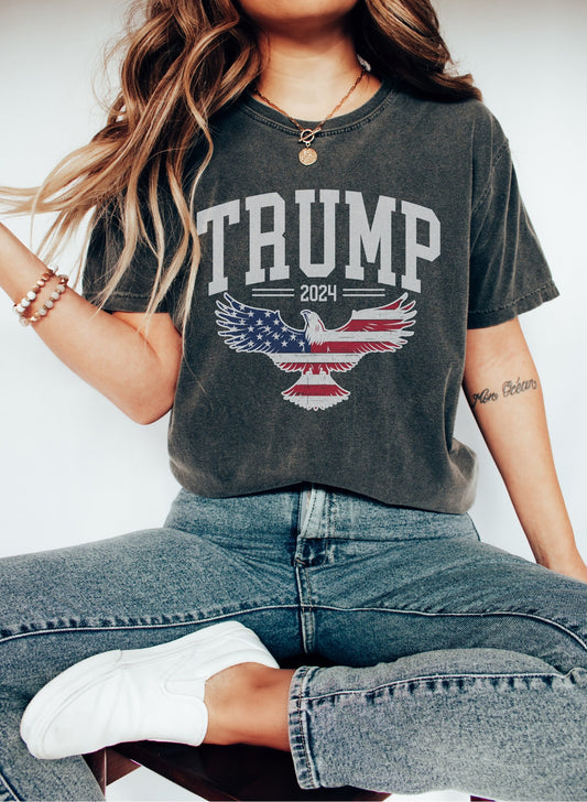 Trump Shirt, American Flag Shirt, Pro Trump Shirt, Pro America Eagle Shirt, Trump 2024 Shirt, Republican Shirt, MAGA 2024 T-shirt & Hoodie