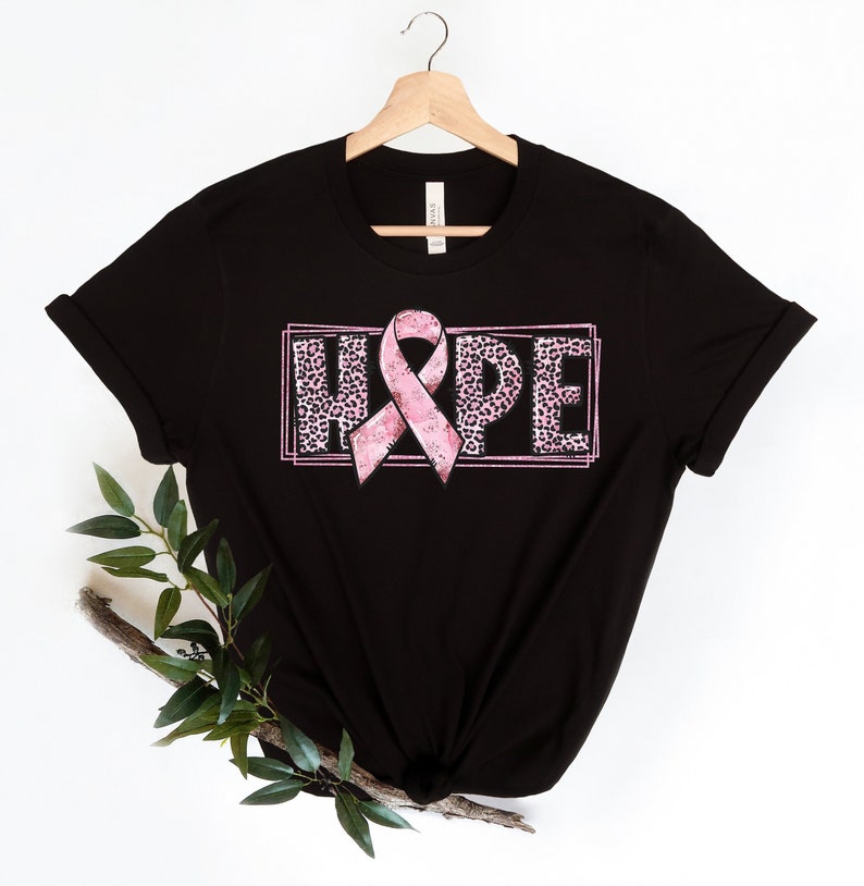 Hope Shirt, Breast Cancer Ribbon Shirt Breast Cancer Awareness T-shirt & Hoodie 0924