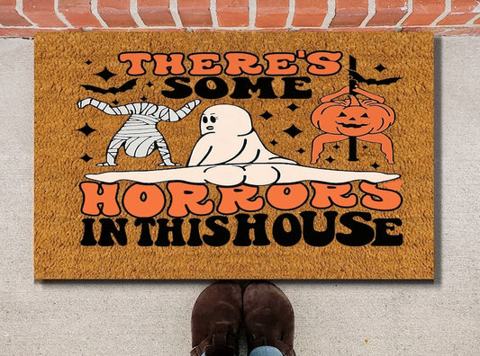 Funny Halloween Doormat Halloween Doormat 0924