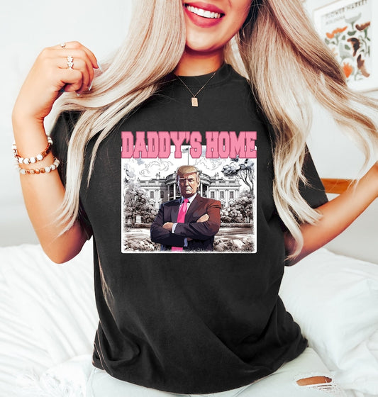 Daddys Home Shirt, Trump 2024 Shirt, White House Trump 2024 T-Shirt, Republican Shirt, Funny Trump Shirt, Political Shirt Gifts T-shirt & Hoodie