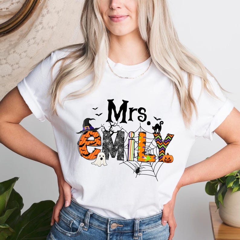 Halloween Teacher Shirt Halloween T-shirt & Hoodie 0924