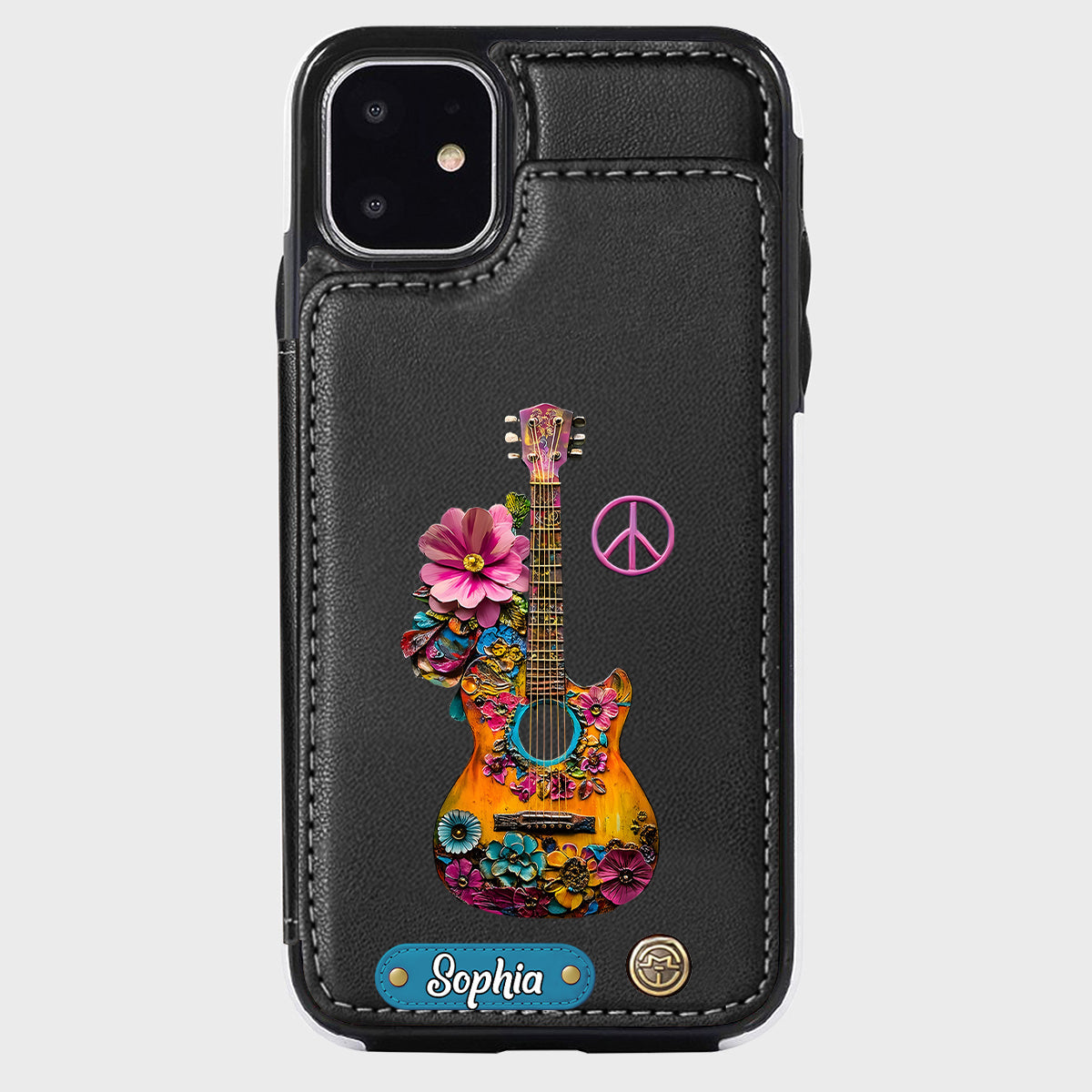 Hippie Soul - Personalized Hippie Wallet Phone Case