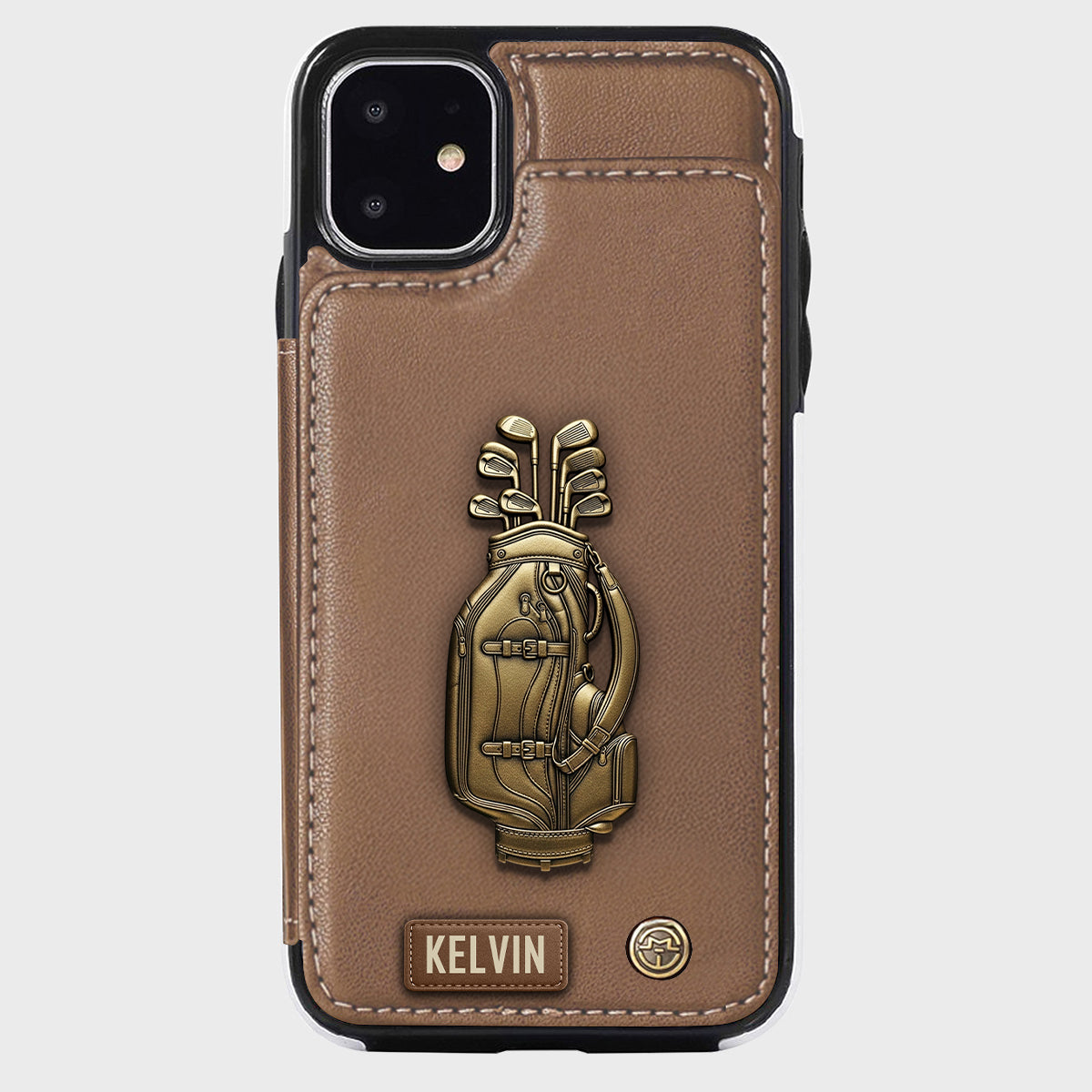 Love Golf - Personalized Golf Wallet Phone Case