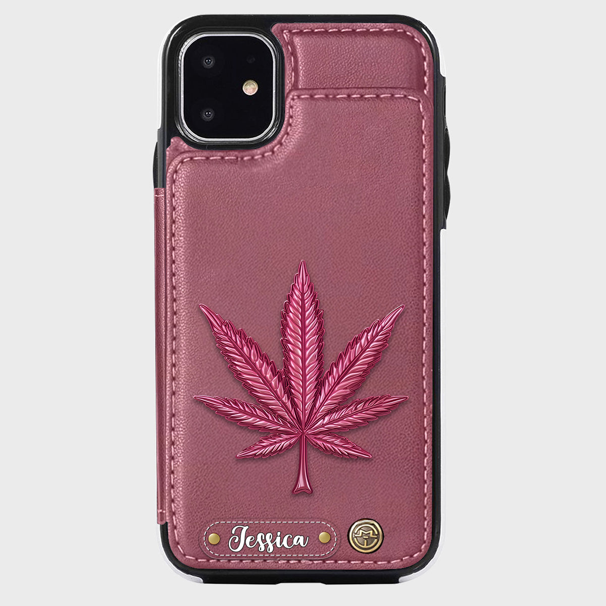 Good Mood - Personalized Weed Wallet Phone Case