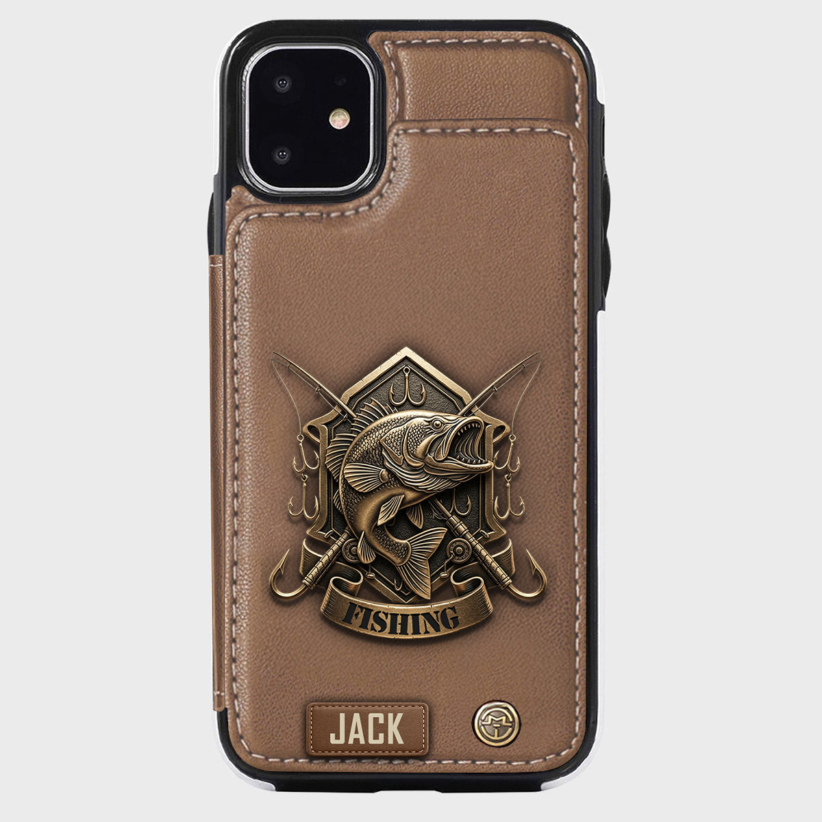 Fishing For Life - Personalized Fishing Wallet Phone Case