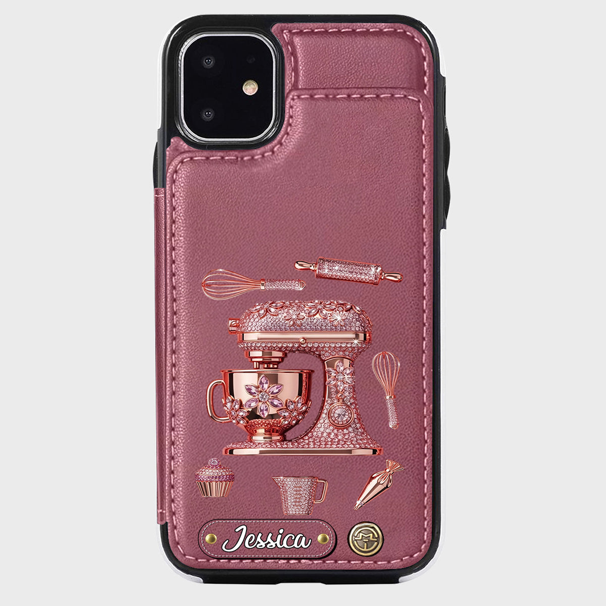 Love Baking - Personalized Baking Wallet Phone Case