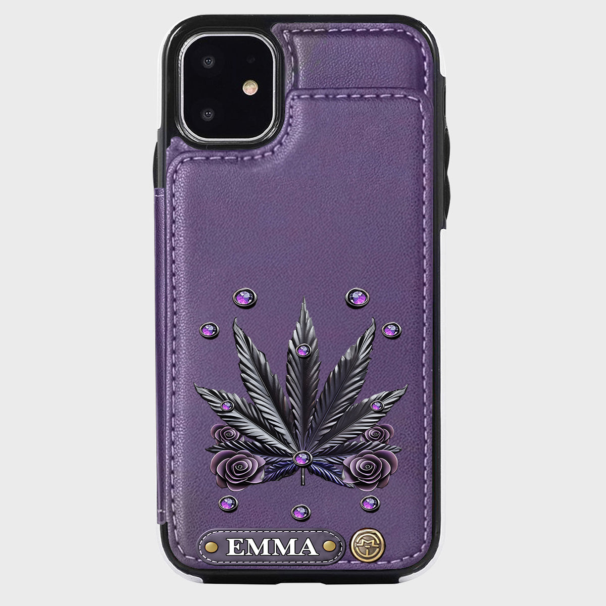 Beautiful Marijuanas - Personalized Weed Wallet Phone Case