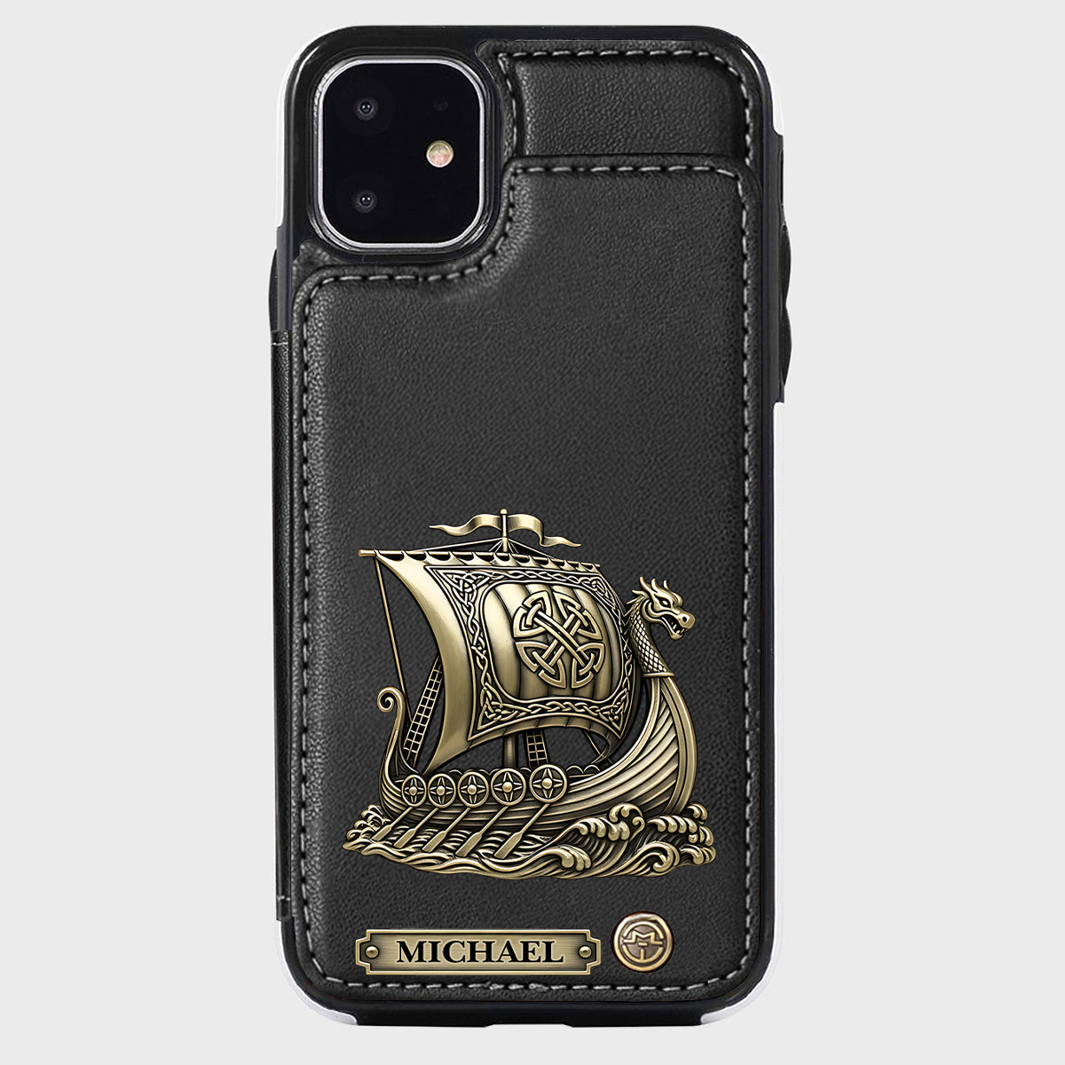 I'm A Viking - Personalized Viking Wallet Phone Case