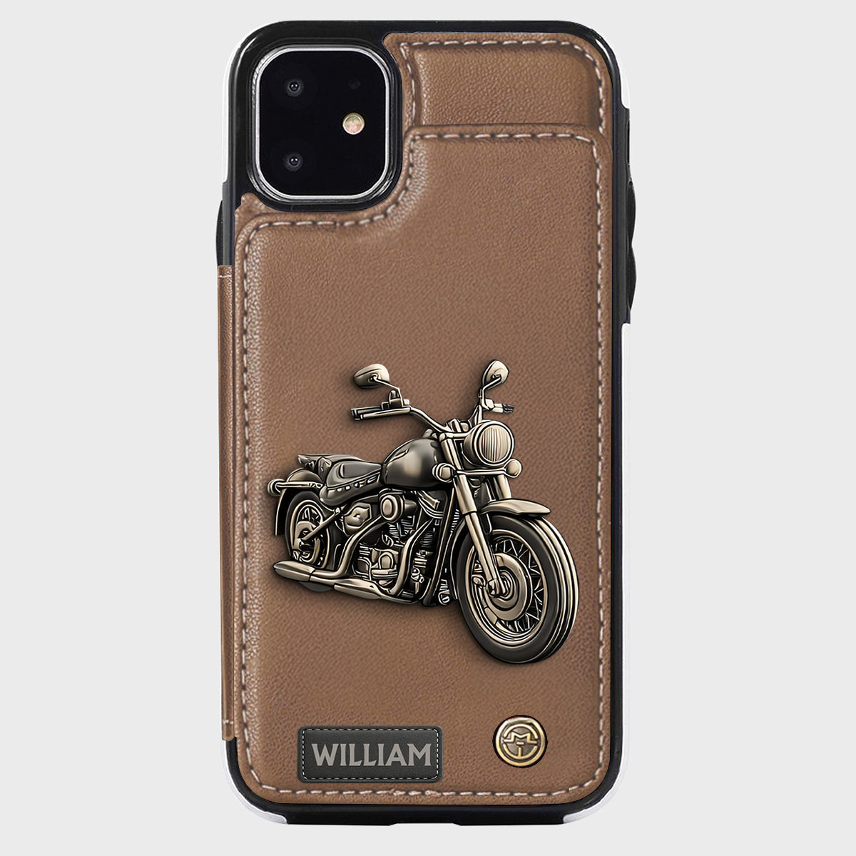 Motorcycle Enthusiast - Personalized Biker Wallet Phone Case