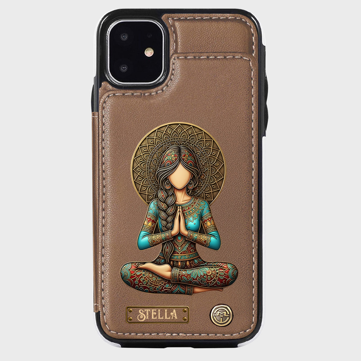 Lose Your Mind Find Your Soul - Personalized Yoga Wallet Phone Case