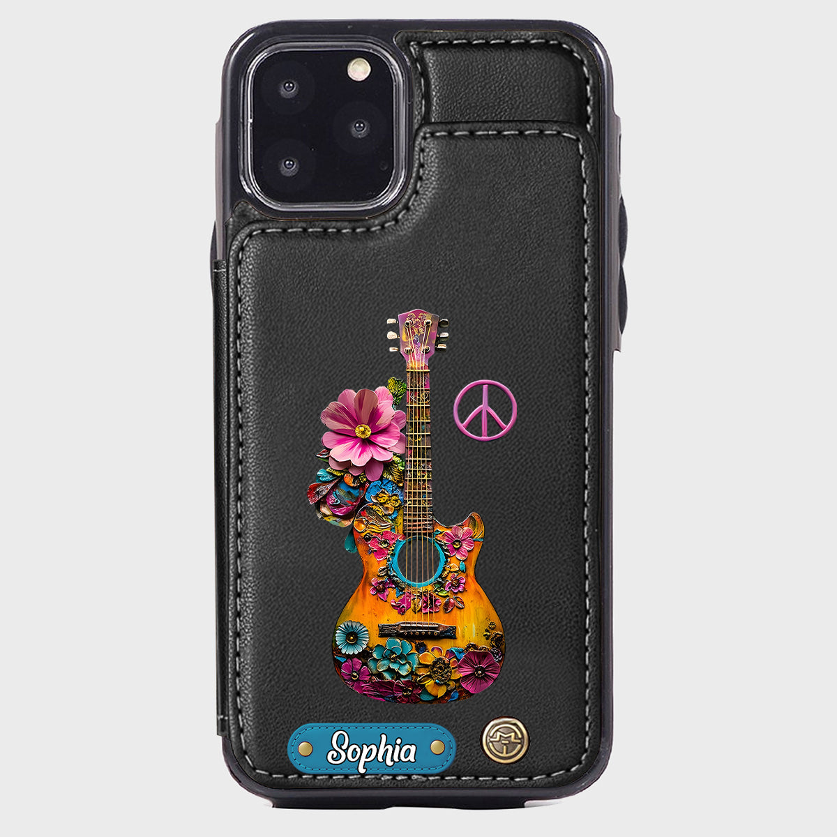 Hippie Soul - Personalized Hippie Wallet Phone Case