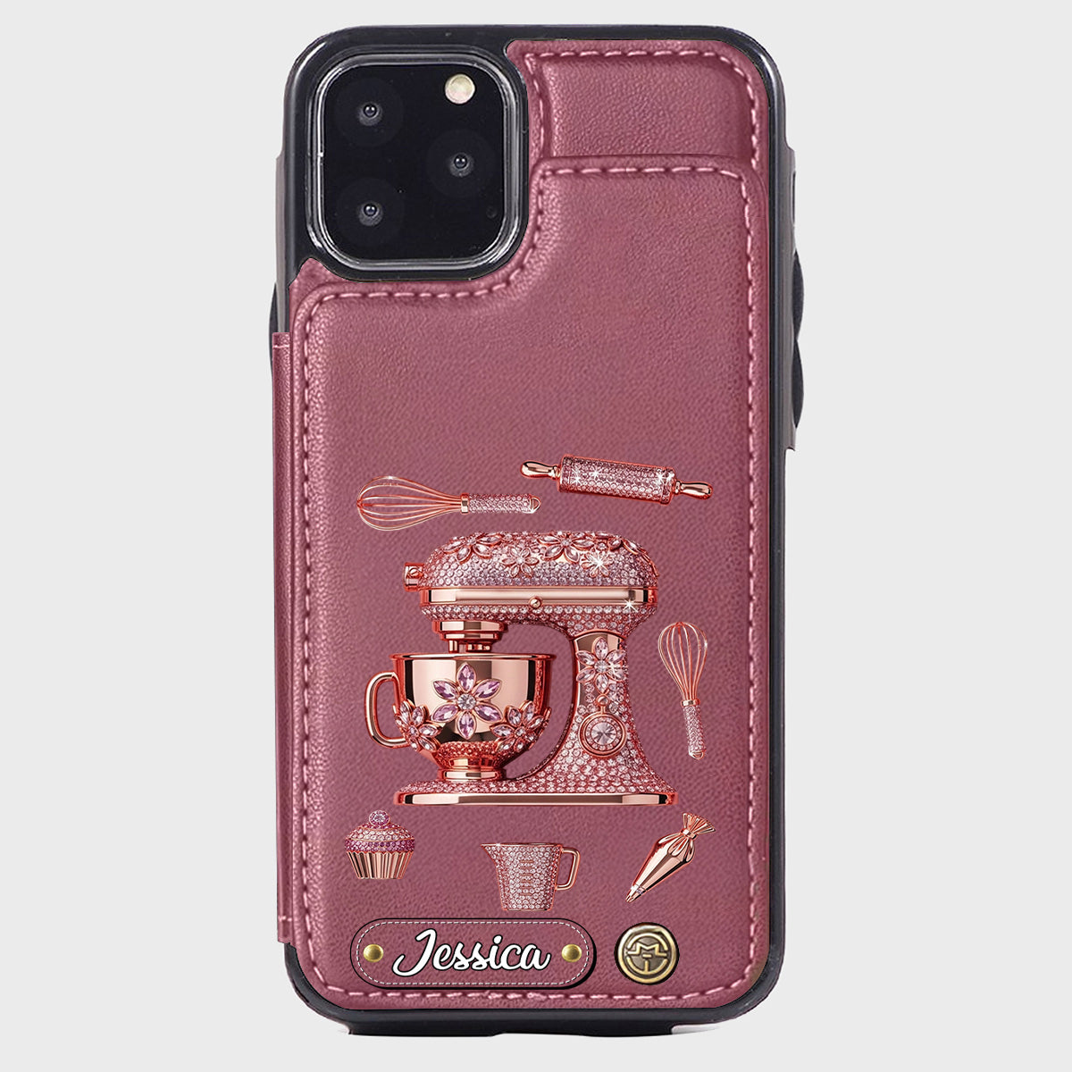 Love Baking - Personalized Baking Wallet Phone Case