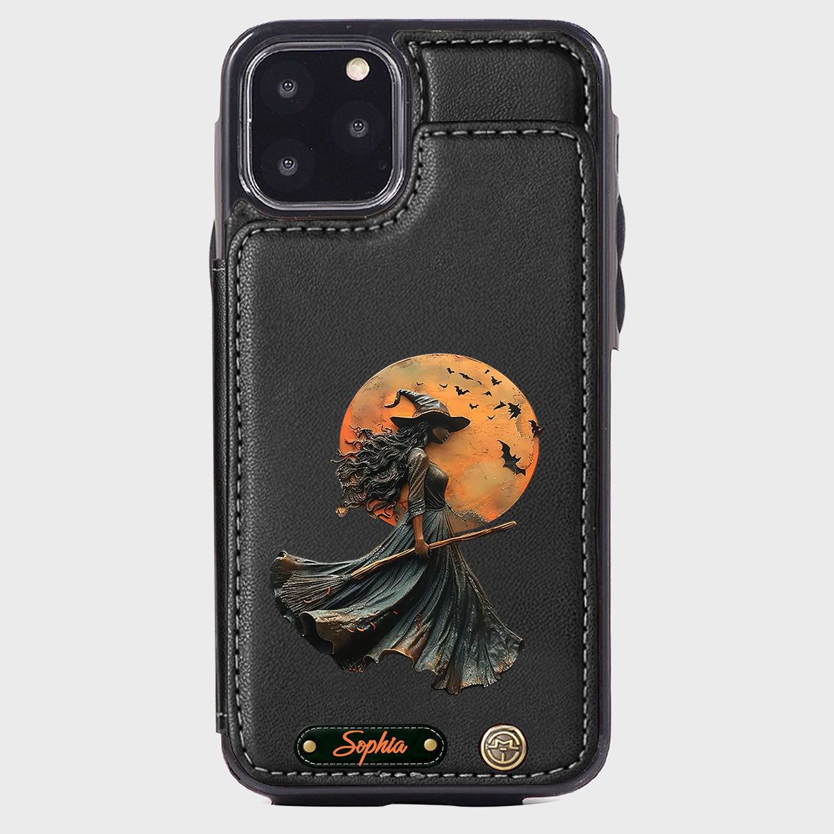 Magical Witch - Personalized Witch Wallet Phone Case
