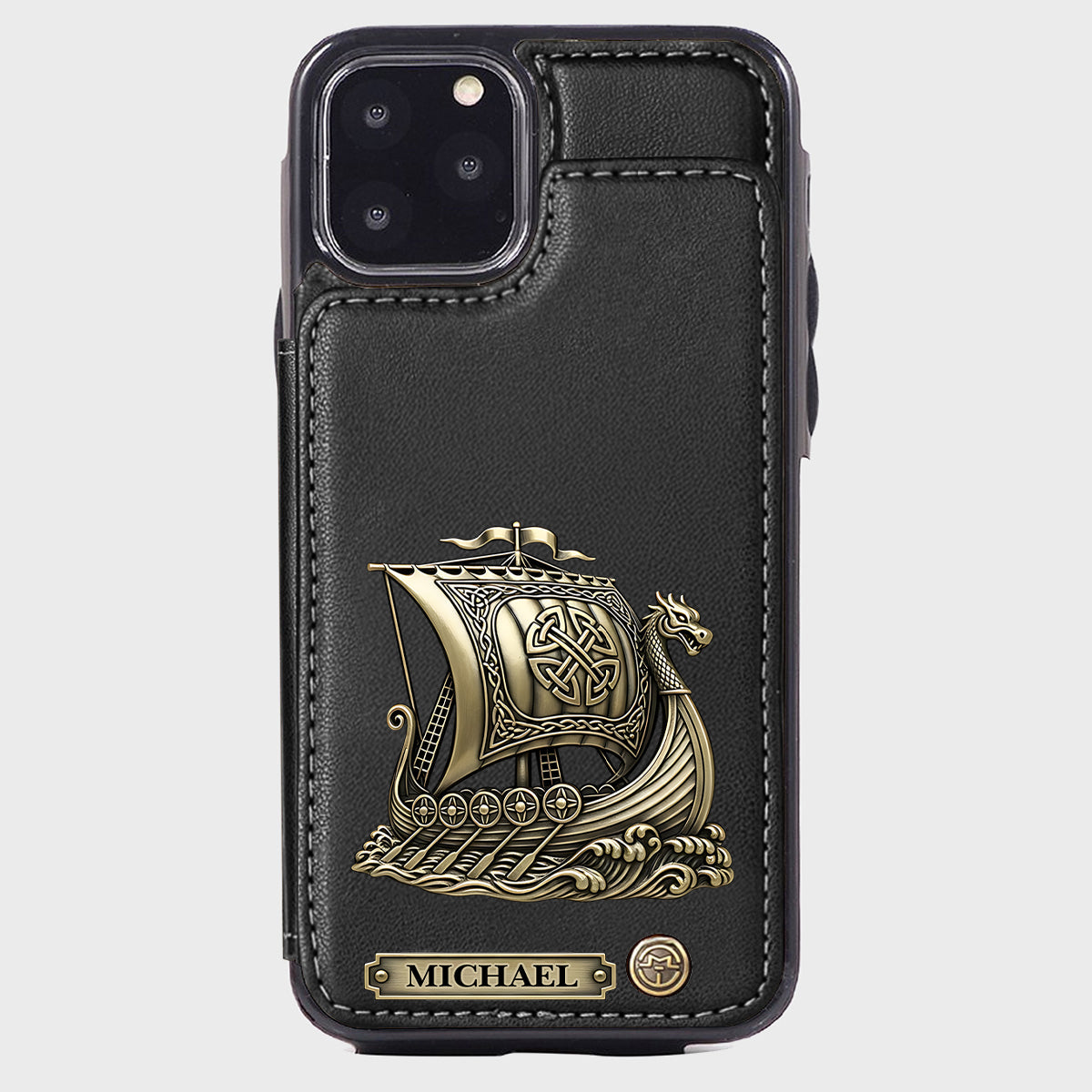 I'm A Viking - Personalized Viking Wallet Phone Case