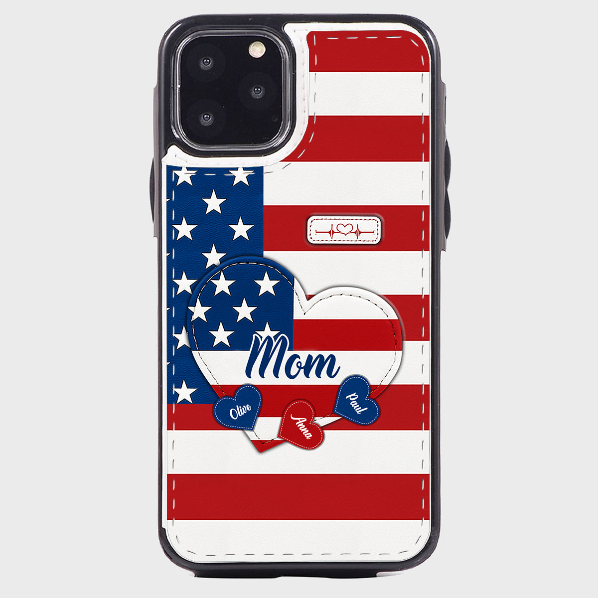 Happy 4th Of July - Personalized Independence Day/ 4th of July Foldable Wallet Phone Case