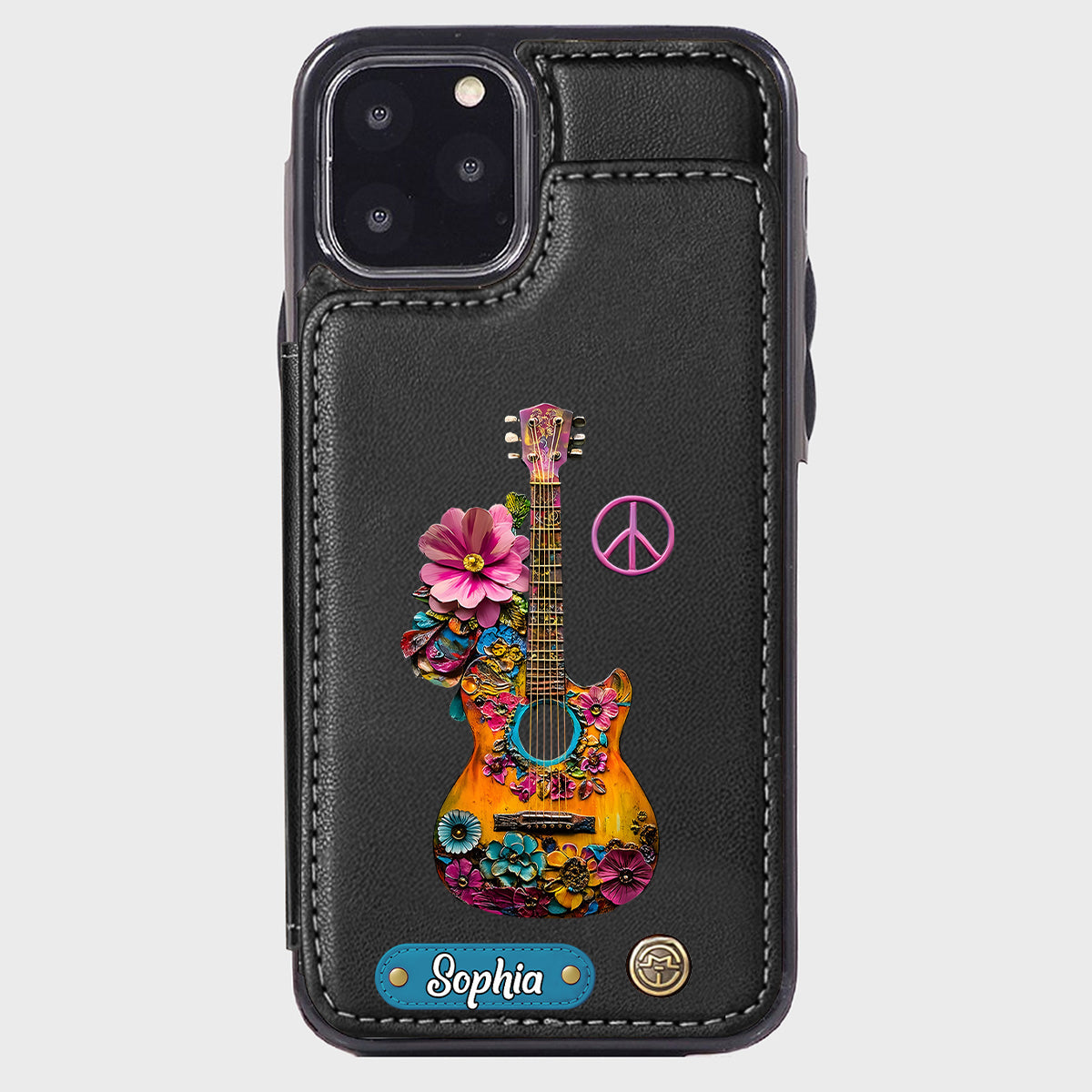 Hippie Soul - Personalized Hippie Wallet Phone Case