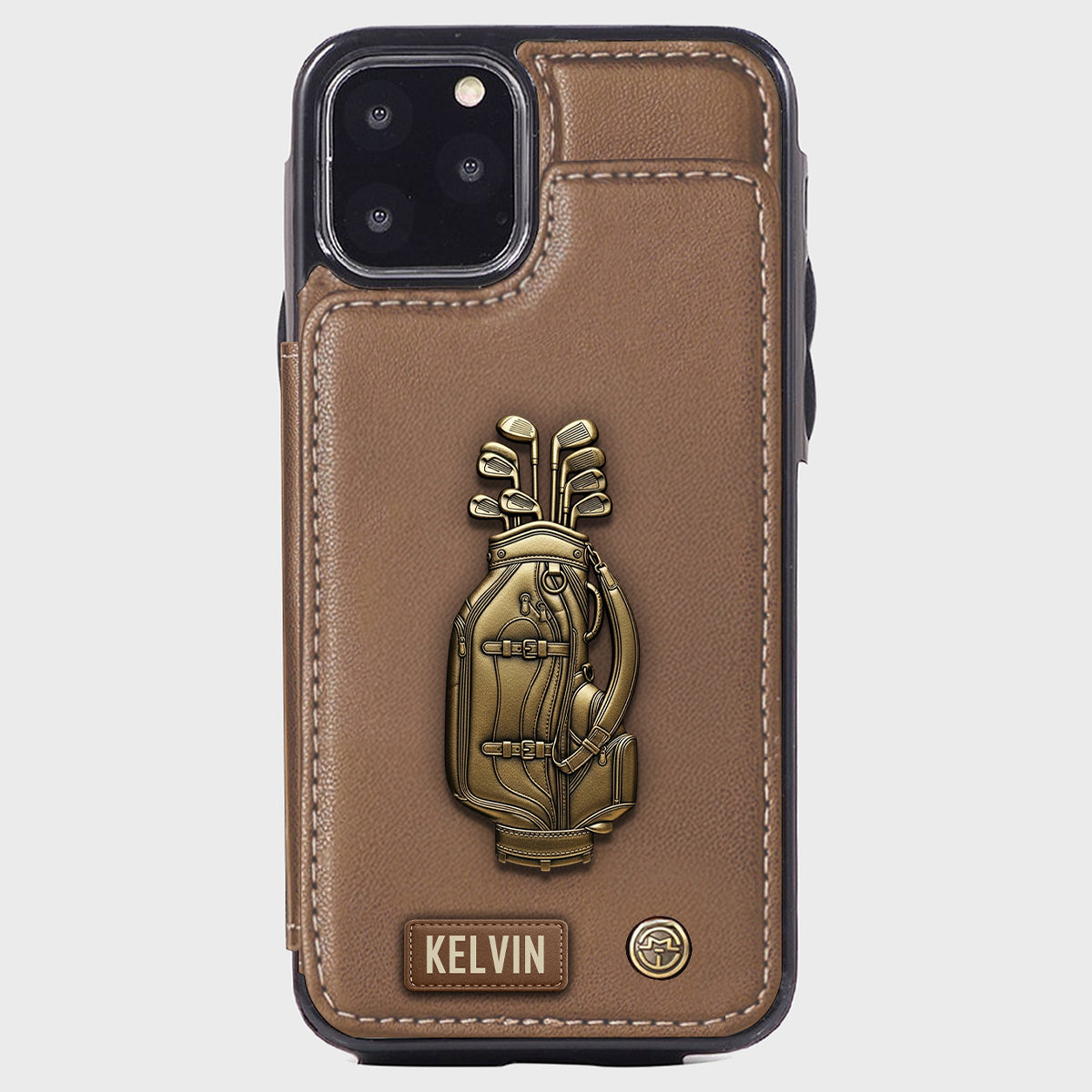Love Golf - Personalized Golf Wallet Phone Case