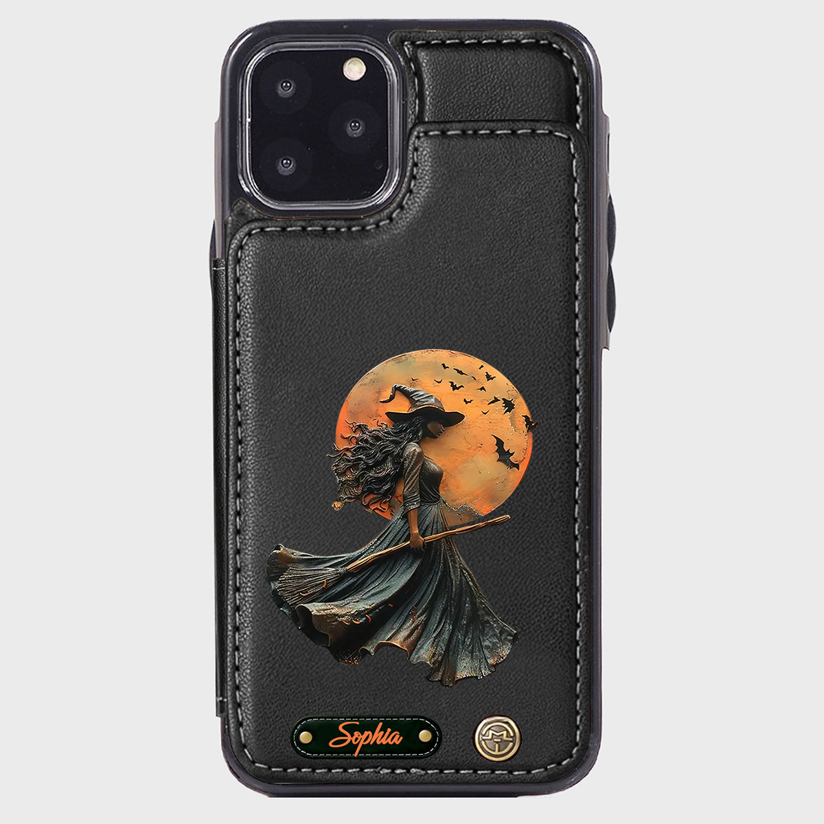 Magical Witch - Personalized Witch Wallet Phone Case