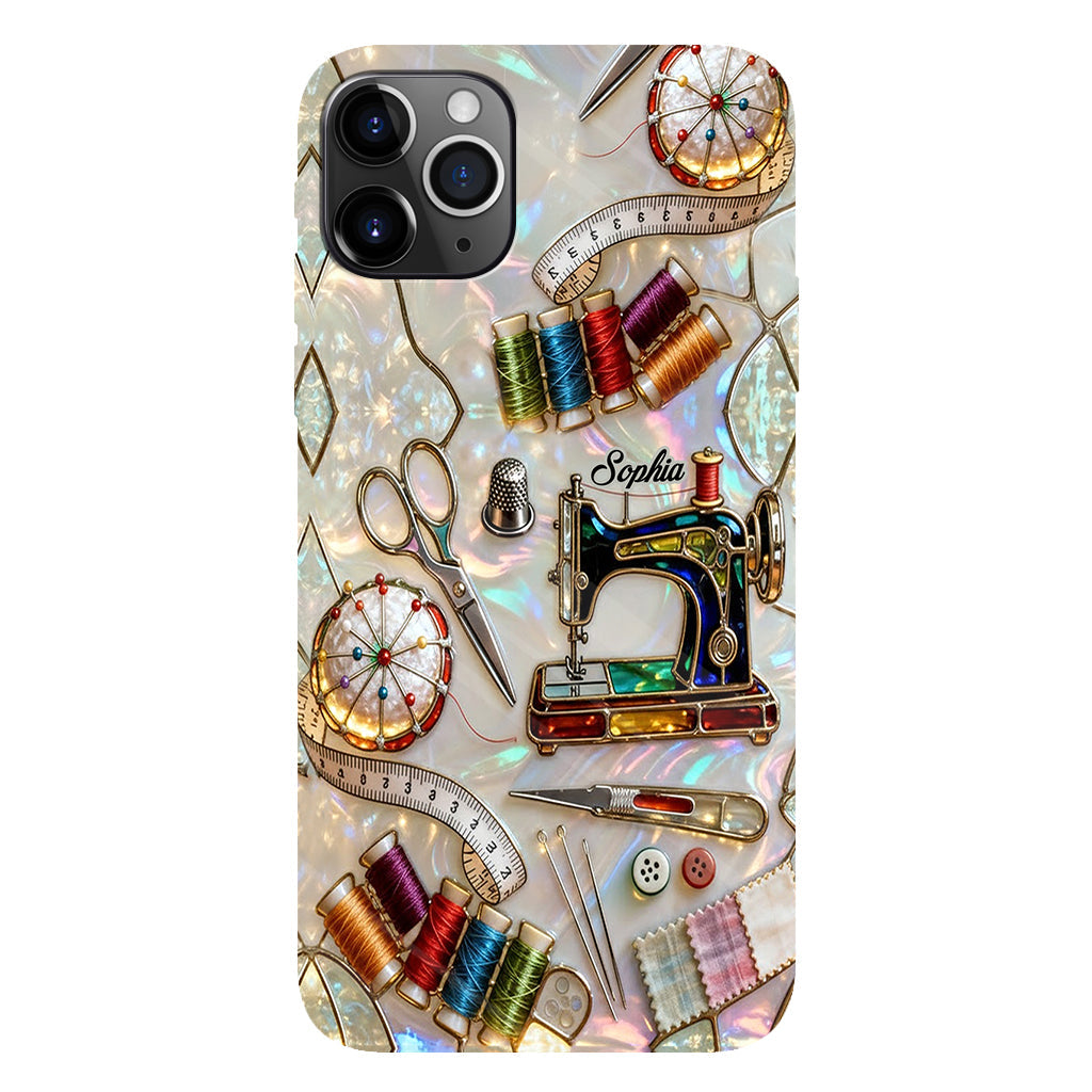 Love Sewing - Personalized Sewing Full Print Phone Case