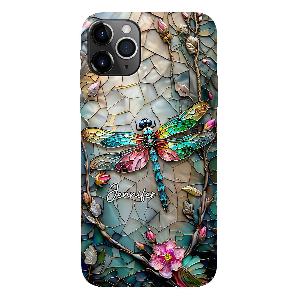Love Dragonflies - Personalized Dragonfly Full Print Phone Case