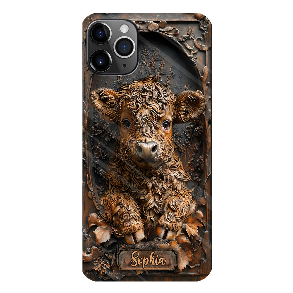 Baby Cow - Personalized Full Print Phone Case