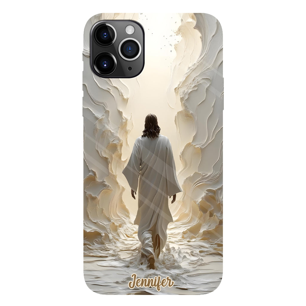 Walk With God - Personalized Christian Full Print Phone Case