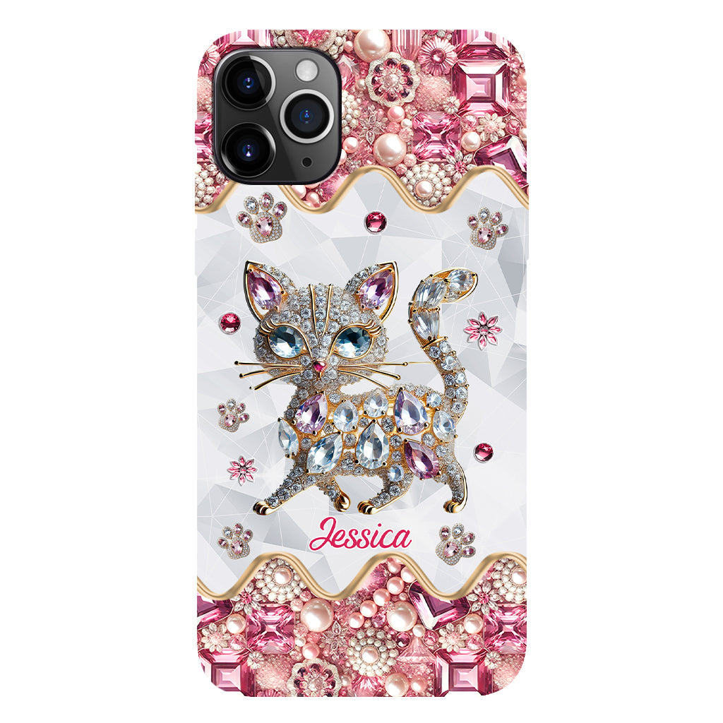 Just A Girl Who Loves Cats - Personalized Cat Full Print Phone Case