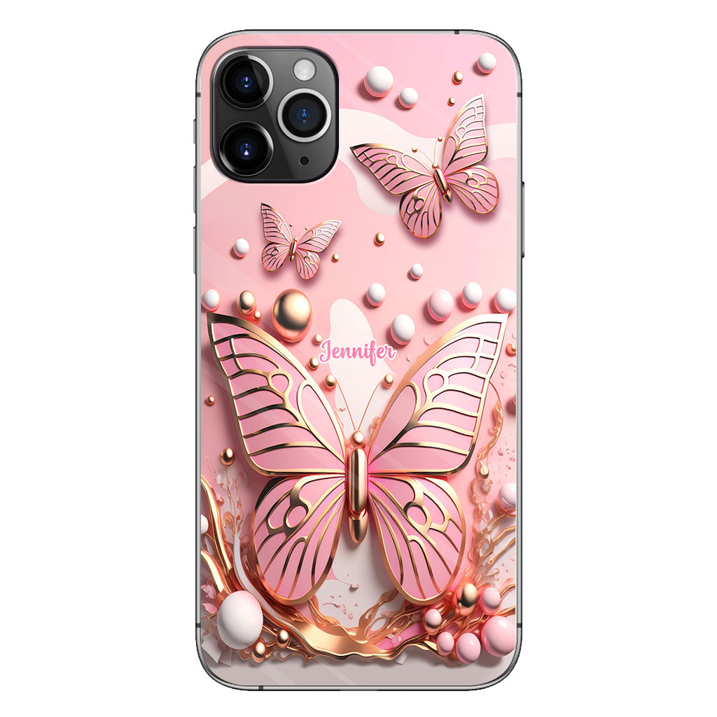 Love Butterflies - Personalized Butterfly Phone Case