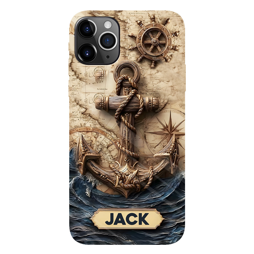 Proud Sailor - Personalized Boating Full Print Phone Case