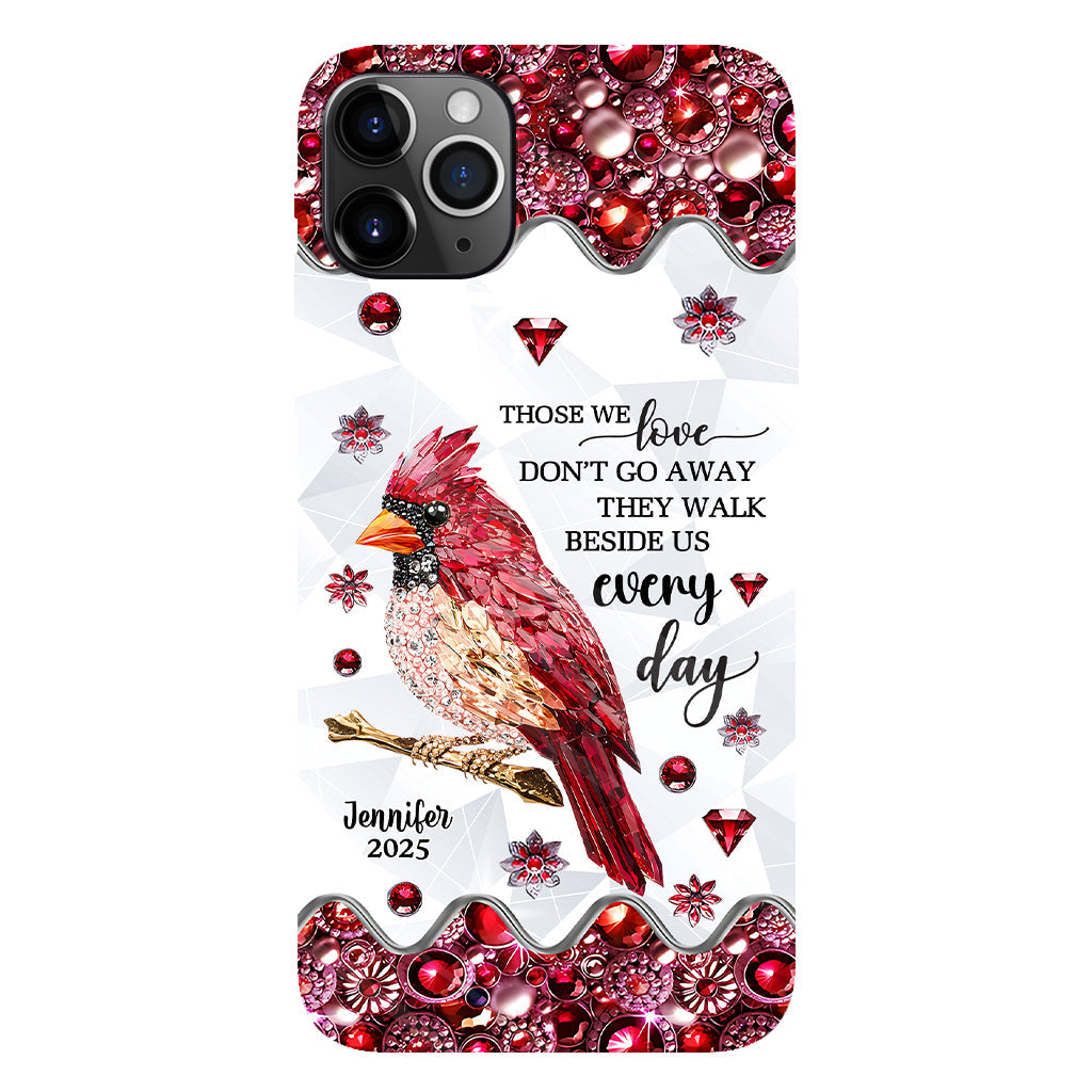 Those We Love Don't Go Away - Personalized Memorial Full Print Phone Case