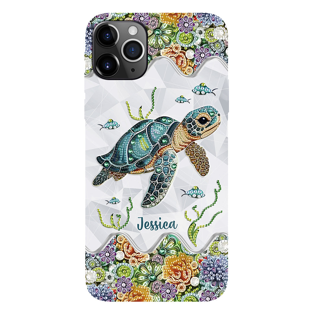 Just A Girl Who Loves Turtle - Personalized Turtle Full Print Phone Case