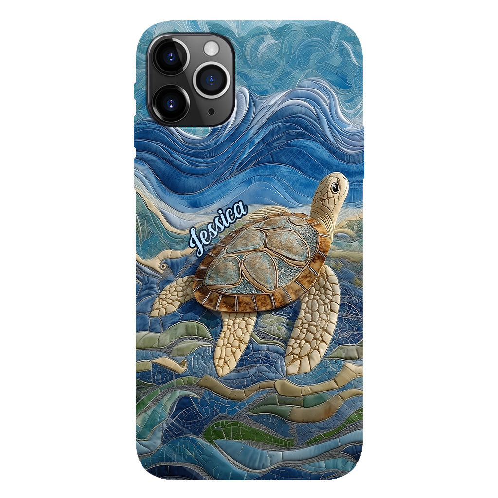Love Turtles - Personalized Turtle Full Print Phone Case