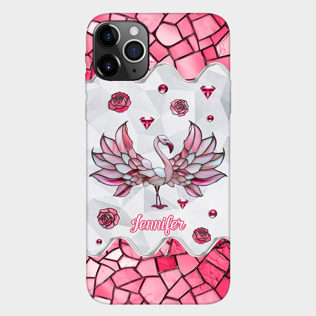 Beautiful Flamingo - Personalized Flamingo Full Print Phone Case