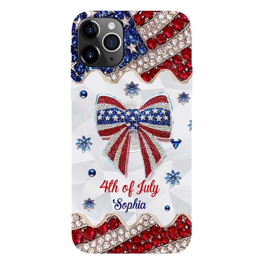 Independence Day - Personalized Independence Day/ 4th of July Full Print Phone Case & Phone Grip