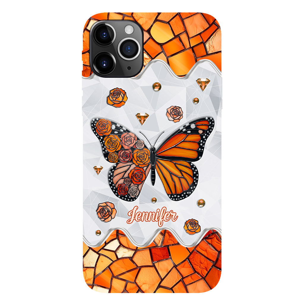Beautiful Butterfly - Personalized Butterfly Full Print Phone Case